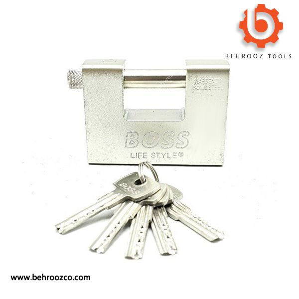قفل کتابی فولادی باس مدل Bs-lock94