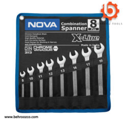 ست کیفی 8 عددی آچار x-line نووا مدل 9430