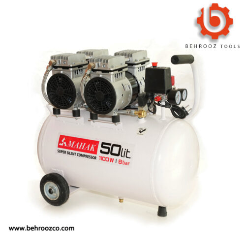 کمپرسور هوا سایلنت محک 50 لیتری مدل HSU1100-50L