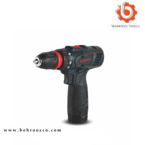 دریل پیچ گوشتی شارژی 12 ولت دوکاره راکسر مدل 9512DFR