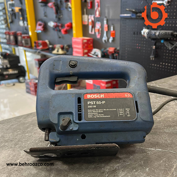 اره عمودبر 380 وات بوش مدل PST55-p (استوک)