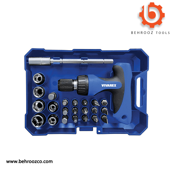 ست نوک پیچ گوشتی و بکس 24 عددی ویوارکس مدل VR2465-SD