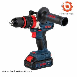 دریل پیچ گوشتی شارژی چکشی براشلس 20 ولت ایوک مدل K-7220V